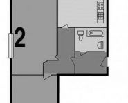 2-комнатная квартира площадью 43 кв.м, Парковая 13-я ул., 16К4 | цена 6 100 000 руб. | www.metrprice.ru