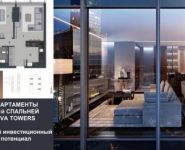 2-комнатная квартира площадью 60 кв.м в МФК "Neva Towers", 1-й Красногвардейский проезд, вл17-18 | цена 26 200 000 руб. | www.metrprice.ru