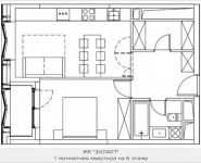 1-комнатная квартира площадью 45.6 кв.м, Автозаводская ул., 23К8 | цена 9 390 654 руб. | www.metrprice.ru