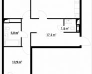 2-комнатная квартира площадью 77.85 кв.м, Тайнинская, 9 | цена 11 596 671 руб. | www.metrprice.ru