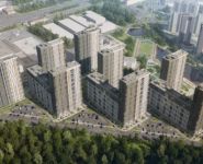 2-комнатная квартира площадью 52.9 кв.м, улица Дмитрия Ульянова, 6к1 | цена 5 432 830 руб. | www.metrprice.ru