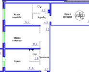 3-комнатная квартира площадью 101.3 кв.м, Тверецкий проезд, д.16, к.1 | цена 5 400 000 руб. | www.metrprice.ru