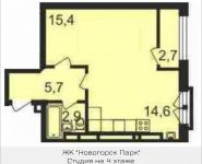 1-комнатная квартира площадью 41 кв.м, Ивановская, 3Д | цена 3 675 700 руб. | www.metrprice.ru