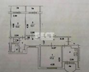 3-комнатная квартира площадью 72.1 кв.м, улица Василия Ботылёва, 6 | цена 18 500 000 руб. | www.metrprice.ru