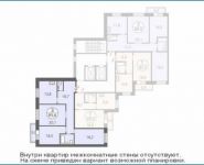 3-комнатная квартира площадью 93.4 кв.м, 1-й мкр | цена 4 176 000 руб. | www.metrprice.ru