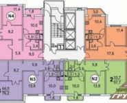 3-комнатная квартира площадью 87 кв.м, Окская ул., 1К1 | цена 16 950 000 руб. | www.metrprice.ru