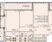 3-комнатная квартира площадью 155 кв.м, Новоясеневский проспект, 9 | цена 30 500 000 руб. | www.metrprice.ru