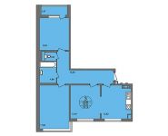 3-комнатная квартира площадью 77 кв.м, 40 лет Октября ул. | цена 5 331 200 руб. | www.metrprice.ru