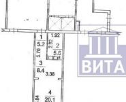 1-комнатная квартира площадью 45.2 кв.м, Угрешская ул., 32 | цена 4 200 000 руб. | www.metrprice.ru