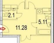 2-комнатная квартира площадью 69.3 кв.м в ЖК "Новокосино", Носовихинское ш., 27 | цена 7 990 000 руб. | www.metrprice.ru