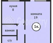 1-комнатная квартира площадью 35 кв.м, Парусный пр., 12 | цена 5 600 000 руб. | www.metrprice.ru