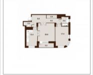 2-комнатная квартира площадью 75.1 кв.м, Вавилова, 29 | цена 18 997 296 руб. | www.metrprice.ru
