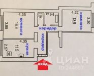 2-комнатная квартира площадью 54 кв.м, Гагаринский пер., 26 | цена 17 000 000 руб. | www.metrprice.ru