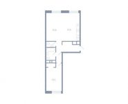 2-комнатная квартира площадью 66.3 кв.м, Новоалексеевская ул, 16с29 | цена 16 607 480 руб. | www.metrprice.ru