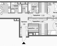 3-комнатная квартира площадью 133.3 кв.м, ул Ордынка М., д. 19 с1 | цена 89 400 000 руб. | www.metrprice.ru