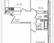 2-комнатная квартира площадью 78 кв.м, Михайлова ул., 31 | цена 9 618 804 руб. | www.metrprice.ru