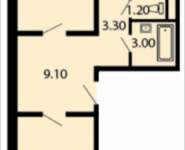 2-комнатная квартира площадью 60.8 кв.м, Бульвар Строителей, 4 | цена 3 648 000 руб. | www.metrprice.ru