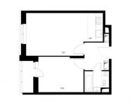 2-комнатная квартира площадью 38.9 кв.м, | цена 4 218 720 руб. | www.metrprice.ru