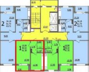 1-комнатная квартира площадью 41.3 кв.м, улица Екатерины Будановой, 6 | цена 2 650 000 руб. | www.metrprice.ru