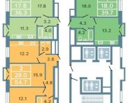 2-комнатная квартира площадью 62.3 кв.м, Ленинградское шоссе, д. 58 к.2 | цена 10 312 519 руб. | www.metrprice.ru