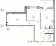 2-комнатная квартира площадью 53.9 кв.м, бульвар Космонавтов, 7 | цена 4 754 223 руб. | www.metrprice.ru