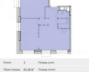 2-комнатная квартира площадью 61 кв.м в ЖК "PerovSky", Энтузиастов ш., 88 | цена 8 440 080 руб. | www.metrprice.ru
