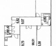 3-комнатная квартира площадью 102 кв.м, Новотушинская ул., 4 | цена 7 700 000 руб. | www.metrprice.ru