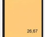 1-комнатная квартира площадью 32 кв.м, Ходынский бульвар, 2с1 | цена 5 995 717 руб. | www.metrprice.ru