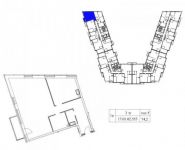 2-комнатная квартира площадью 74 кв.м, Шеногина ул., 1 | цена 20 998 600 руб. | www.metrprice.ru