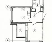 1-комнатная квартира площадью 31.9 кв.м, бульвар Космонавтов, 7 | цена 2 990 169 руб. | www.metrprice.ru