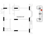 1-комнатная квартира площадью 53 кв.м, Авиационная ул., 77 | цена 17 363 007 руб. | www.metrprice.ru