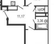 2-комнатная квартира площадью 0 кв.м, Колпакова ул., 44 | цена 4 890 780 руб. | www.metrprice.ru