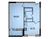 1-комнатная квартира площадью 38 кв.м, Кирова ул. | цена 2 181 979 руб. | www.metrprice.ru