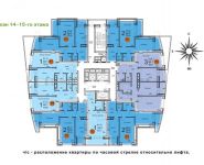 2-комнатная квартира площадью 66.4 кв.м, Спартаковская ул., 11 | цена 5 993 200 руб. | www.metrprice.ru