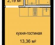 1-комнатная квартира площадью 20 кв.м,  | цена 2 270 920 руб. | www.metrprice.ru