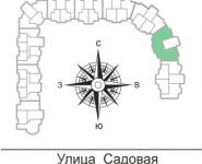 2-комнатная квартира площадью 77.39 кв.м, Садовая, 3, корп.1Б | цена 4 220 000 руб. | www.metrprice.ru