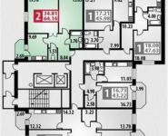 2-комнатная квартира площадью 64 кв.м, ул Ульяновых, д. 31 | цена 4 427 000 руб. | www.metrprice.ru