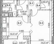 1-комнатная квартира площадью 40 кв.м, Старокрымская улица, 13с1 | цена 7 184 700 руб. | www.metrprice.ru