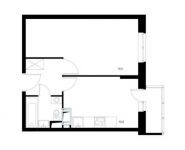 1-комнатная квартира площадью 36.4 кв.м, | цена 3 743 138 руб. | www.metrprice.ru