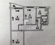 3-комнатная квартира площадью 62 кв.м, Кировоградская ул., 4К1 | цена 7 600 000 руб. | www.metrprice.ru