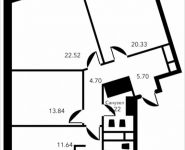 3-комнатная квартира площадью 93.03 кв.м, Новоалексеевская, 16с7 | цена 19 853 080 руб. | www.metrprice.ru