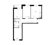 3-комнатная квартира площадью 70 кв.м, | цена 6 871 902 руб. | www.metrprice.ru