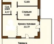 2-комнатная квартира площадью 86.8 кв.м,  | цена 9 984 000 руб. | www.metrprice.ru