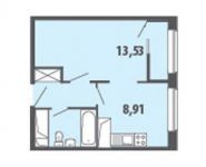 1-комнатная квартира площадью 32.6 кв.м, Путилковское шоссе, 1 | цена 2 941 071 руб. | www.metrprice.ru