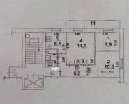 3-комнатная квартира площадью 49.5 кв.м, улица Ленина, 24 | цена 5 100 000 руб. | www.metrprice.ru