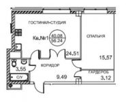 1-комнатная квартира площадью 56.2 кв.м в ЖК "Royal House on Yauza", Наставнический переулок, вл3 | цена 23 000 000 руб. | www.metrprice.ru