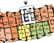 1-комнатная квартира площадью 51.3 кв.м, Красногорский бул., 18 | цена 5 643 000 руб. | www.metrprice.ru