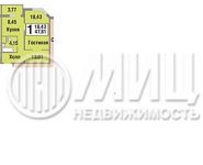 1-комнатная квартира площадью 48 кв.м, Сосенский Стан ул., 11 | цена 4 590 000 руб. | www.metrprice.ru