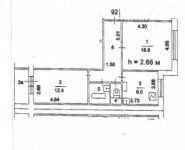 2-комнатная квартира площадью 53 кв.м, Борисовский пр., 17К1 | цена 7 550 000 руб. | www.metrprice.ru