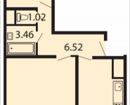 2-комнатная квартира площадью 92.37 кв.м, Бульвар Строителей, 4 | цена 5 265 090 руб. | www.metrprice.ru
